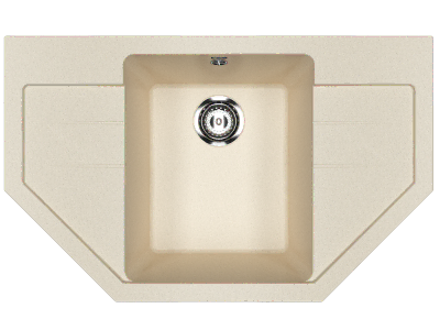 Мойка Ulgran U-609-328 бежевый