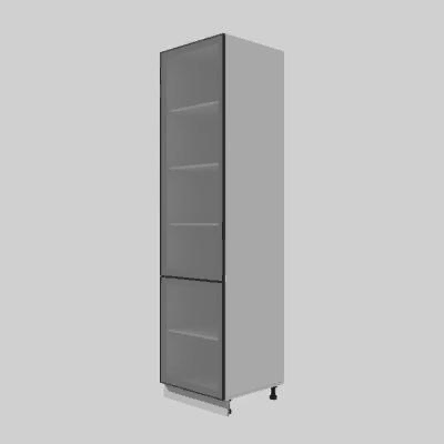 Пенал с широким алюминиевым профилем ВПН 600 (F1-10)