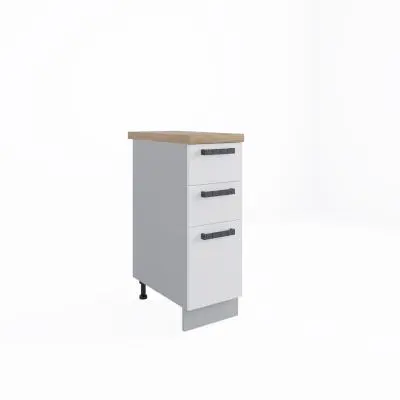Стол Ройс Белый софт СЯШ 300