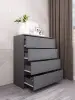 МС Мори Комод МК 800.4 (МП) Графит