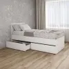 МС Мори Кровать КРМЯ 900.1/1 (МП/3) Белый