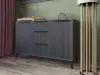 Комод МС Кимберли Графит/ Графит Софт