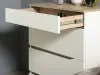 Муссон комод 13.97 Белый/Дуб Эндгрейн