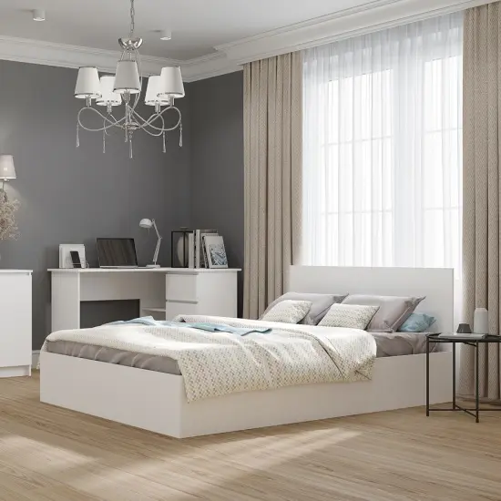 МС Мори Кровать КРМ 1200.1/1 (МП/3) Белый