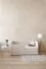 Детский диван-кровать 160х80 см Happy айвори с матрасом, чехлом, ящиком и бортиком, кровать детская от 3х лет
