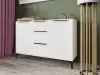 Комод МС Кимберли Белый/ Белый Глянец