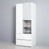 Торонто шкаф для одежды 13.333 Белый/Серый