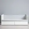 Торонто кровать 11.39 Белый/Серый
