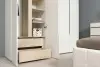 Муссон Шкаф двухстворчатый 13.198 белый/дуб эндгрейн