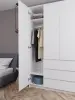 МС Мори Шкаф МШ 1600 Белый