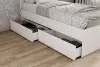 МС Мори Кровать КРМЯ 900.1/1 (МП/3) Белый