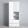 Торонто шкаф для одежды 13.333 Белый/Серый