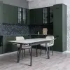 Стол керамический Герцог 1400х800х300 Белый