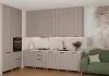 Модульная кухня Лотос Кашемир