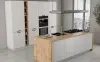 Модульная кухня Фенис 3Д Айс