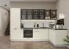 Модульная кухня Квадро Ваниль кожа