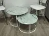 Кофейный столик белый