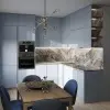 Меб.щит. №261 (ГЛЯНЕЦ) Паладина коричневая 3000х600х6