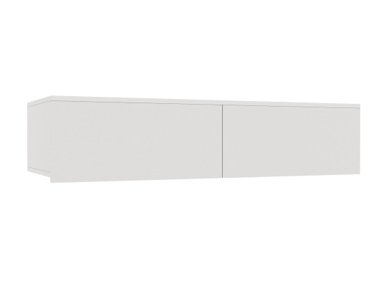 Прихожая Прага Шкаф навесной белый