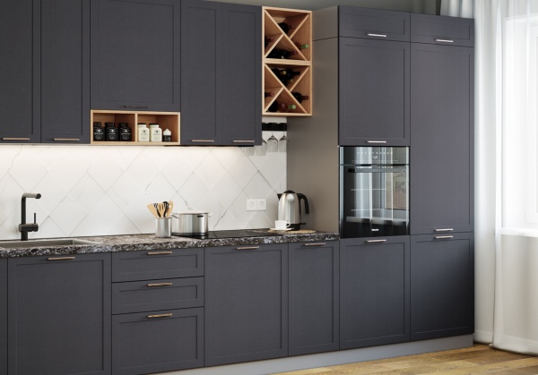 Модульная кухня Квадро Железо