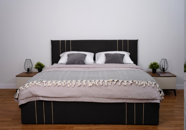 Кровать Леванте 1,6 Графит