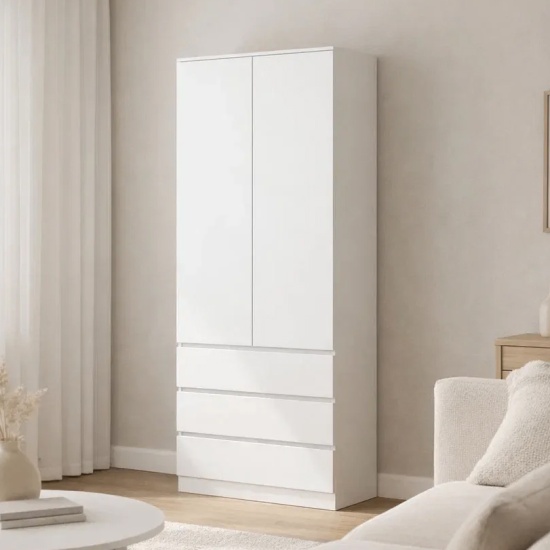 МС Мори Шкаф МШ 900.2 Белый