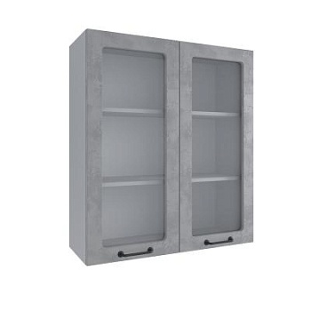 Верхний шкаф Лофт Бетон светлый ВПС 800