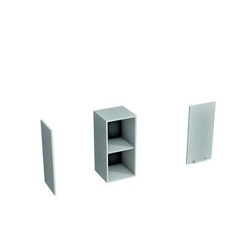 Верхний шкаф Магнолия Молочный В 350