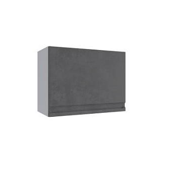Верхний шкаф Скала Бетон тёмный ВПГ 600