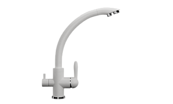 Смеситель Ulgran U-017-341 цвет: 341 ультра-белый