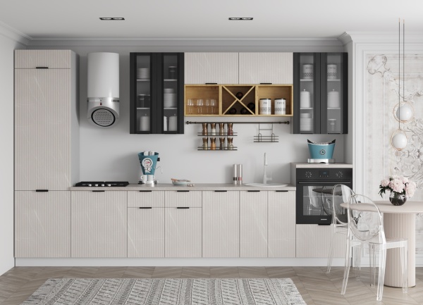 Модульная кухня Монца Кварц бежевый