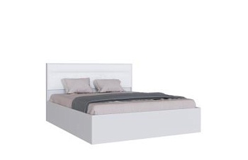 Спальня Леньяна Корпус кровати 1,6 белый