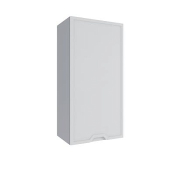 Верхний шкаф Арка Штукатурка белая ВП 450 левый