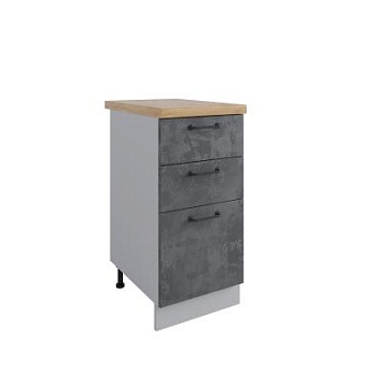 Стол Лофт Бетон тёмный СЯ 400