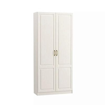 Ливерпуль Шкаф для одежды Белый/Ясень ваниль