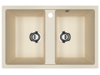 Мойка Ulgran U-608-328 бежевый