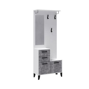 Прихожая Витра ЦС белый/ателье светлое