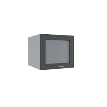 Верхний шкаф Квадро Оливково-зеленый ГВПГС 500