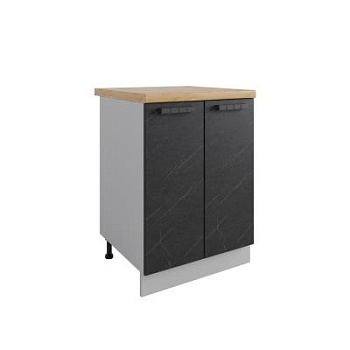 Стол Ройс Гранит Оникс С 600