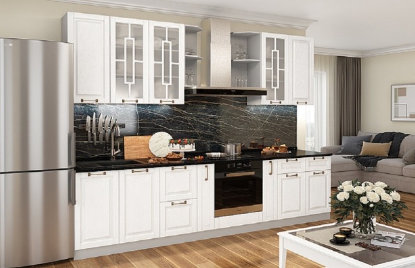 Модульная кухня Гарда Белый