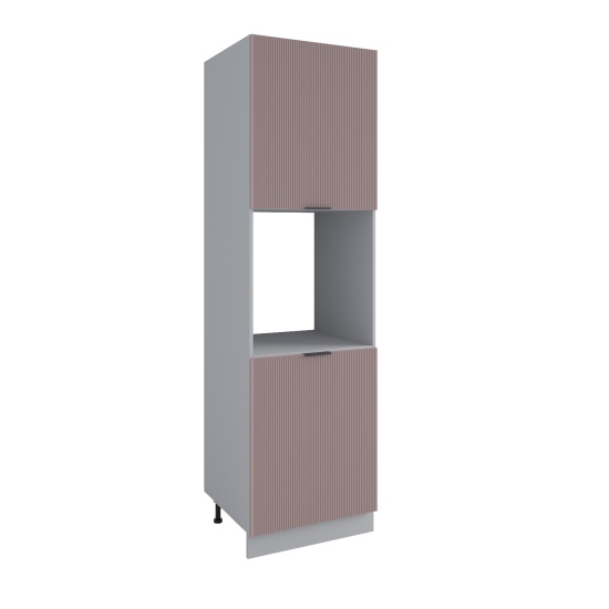 Пенал с нишей под духовку Мелисса Пудра Скин ПН 600