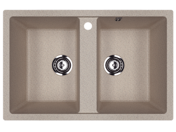 Мойка Ulgran U-608-302 песочный