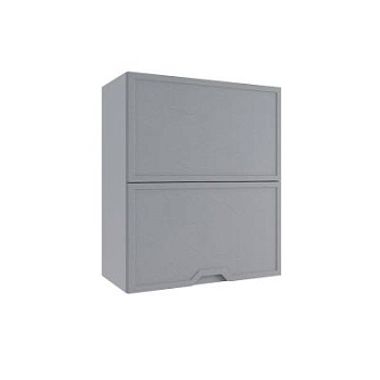 Верхний шкаф Арка Штукатурка серая ПГПМ 600