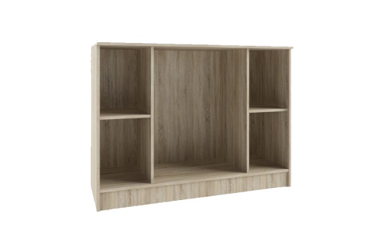 МС Софи Комод Сонома/Белый СКМ 1200.1 NEW