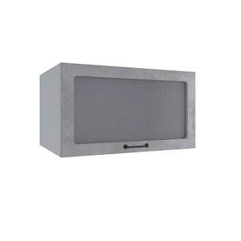 Верхний шкаф Лофт Бетон светлый ГВПГС 800