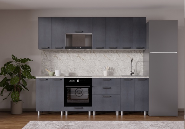 Модульная кухня Лаванда Смородина