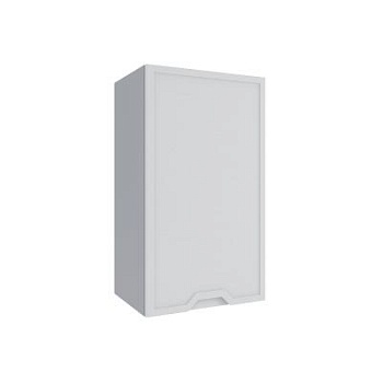Верхний шкаф Арка Штукатурка белая П 400 правый