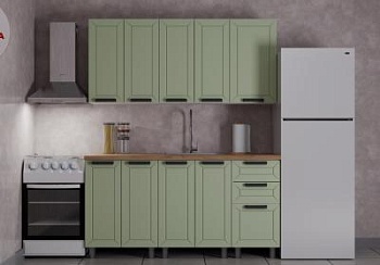 Кухня Лилия 1.6 Фисташка