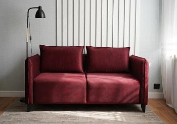 Диван Леон 1,6 Бордо