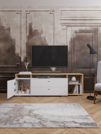 МС Ланс Комод К202 (МП) Белый